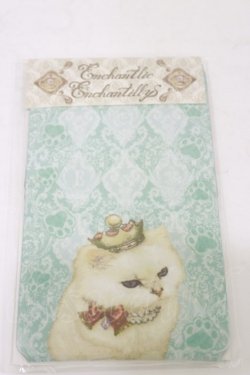 画像1: Enchantlic Enchantilly / Queen Catオーバーニーソックス  ミント H-25-06-14-1024-LO-ZA-NS-ZH