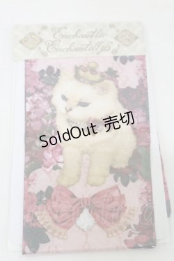 画像1: Enchantlic Enchantilly / Queen Catオーバーニーソックス  レッド H-25-06-14-1025-LO-ZA-NS-ZH