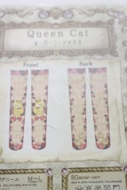 画像2: Enchantlic Enchantilly / Queen Catオーバーニーソックス  レッド H-25-06-14-1025-LO-ZA-NS-ZH
