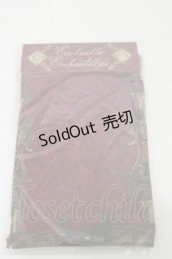 画像1: Enchantlic Enchantilly / Queen Cat〜秘密の書斎〜タイツ  レッド H-25-06-14-1026-LO-ZA-NS-ZH