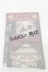 Enchantlic Enchantilly / エンタシスローズタイツ  黒??赤薔薇 H-25-06-14-1003-LO-ZA-NS-ZH