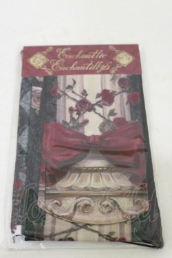 画像1: Enchantlic Enchantilly / エンタシスローズタイツ  黒??赤薔薇 H-25-06-14-1003-LO-ZA-NS-ZH