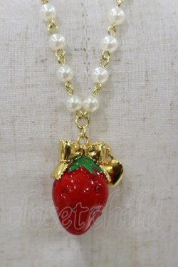 画像1: Angelic Pretty / Juicy Berryネックレス  レッド H-25-06-14-1031-AP-AC-NS-ZH