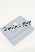 m petit by misako / NINA'Sコラボ財布  ブルー H-25-06-14-1037-LO-ZA-NS-ZH