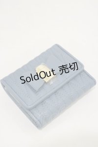 m petit by misako / NINA'Sコラボ財布  ブルー H-25-06-14-1037-LO-ZA-NS-ZH