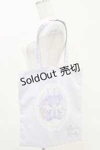 Angelic Pretty / Milkyベアートートバッグ  ラベンダー H-25-06-14-1039-AP-BG-NS-ZH