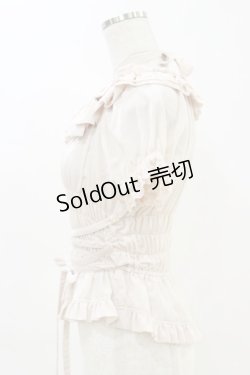 画像3: Innocent World / リボンシャーリングブラウス Free ピンク H-25-06-14-1044-IW-BL-NS-ZH