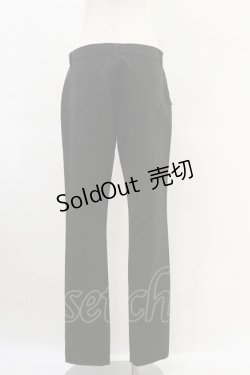 画像2: BPN FOR MEN / コウモリ風ポケットパンツ  ブラック H-25-06-15-040-GO-PA-KB-ZH