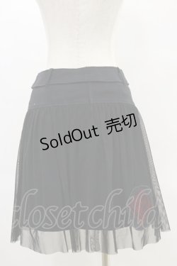 画像2: PEACE NOW / ローズワッペンベルト付スカート  ブラック H-25-06-15-041-PU-SK-KB-ZH