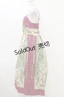 画像3: Jane Marple Dans Le Salon / Maison d'altisanストラップドレス  ローズ H-25-06-15-047-JM-OP-KB-ZH