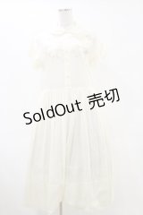 Jane Marple Dans Le Salon / ブーケエンブロイダリーワンピース M アイボリー H-25-06-15-048-JM-OP-KB-ZH