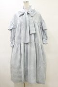 Candy Stripper / MY DEAR RIBBON DRESS  PINK×LIGHT BLUE H-25-06-15-050-PU-OP-KB-ZH