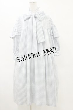 画像1: Candy Stripper / MY DEAR RIBBON DRESS  PINK×LIGHT BLUE H-25-06-15-050-PU-OP-KB-ZH