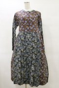 Jane Marple Dans Le Salon / Poiret & Hildaドレス  ブラウン H-25-06-15-052-JM-OP-KB-ZH