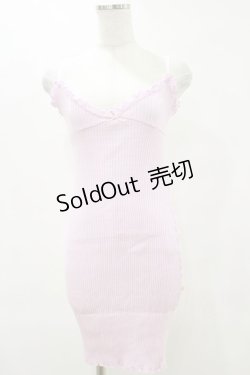 画像1: Katie / UNDER PRETTIES camisole one-piece  ピンク H-25-06-15-054-LO-OP-KB-ZH