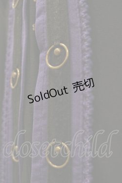 画像5: Ozz oneste / 和チャイナオフショルワンピース  黒×紫 H-25-06-15-055-OO-OP-KB-ZH
