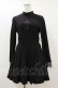 画像1: PUNK RAVE / Demonika Long Sleeve Dress M-L ブラック H-25-06-15-056-PU-OP-KB-ZH (1)