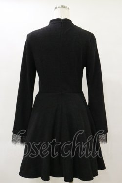 画像2: PUNK RAVE / Demonika Long Sleeve Dress M-L ブラック H-25-06-15-056-PU-OP-KB-ZH