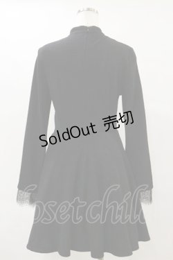 画像2: PUNK RAVE / Demonika Long Sleeve Dress M-L ブラック H-25-10-20-003-PU-OP-KB-ZH