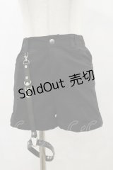 REFLEM / ガーター付ショートパンツ  ブラック H-25-06-15-062-PU-PA-KB-ZH