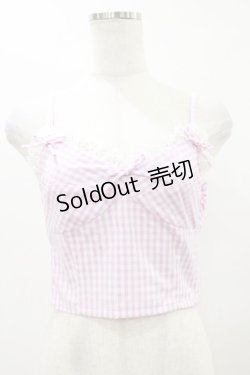 画像1: Katie / AMERICAN PIE lacy bustier  ピンク H-25-06-15-067-LO-TO-KB-ZH