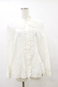 Jane Marple / Double lace collar blouse  ホワイト H-25-06-15-071-JM-BL-KB-ZH