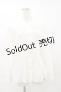 Jane Marple / Double lace collar blouse  ホワイト H-25-06-15-071-JM-BL-KB-ZH