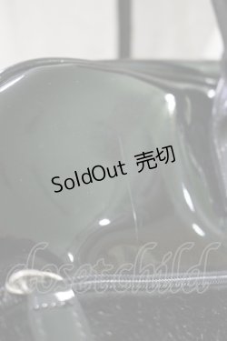 画像2: BLACK MORAL / ファーエナメルボストンBAG  ブラック H-25-06-15-007-PU-BG-KB-ZH