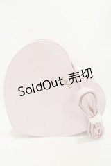 MILK / HeartショルダーBAG  ピンク H-25-06-15-074-ML-BG-KB-ZH