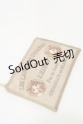 Jane Marple / Chocolat classiqueのポーチ  ブラウン H-25-06-15-075-JM-ZA-KB-ZH
