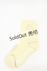 Candy Stripper / MIFFY SOCKS  YELLOW H-25-06-15-016-PU-ZA-KB-ZH