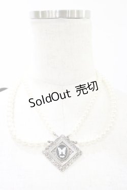 画像1: Sheglit / "Ulysses"ダブルパールネックレス  白 H-25-06-15-021-EL-AC-KB-ZH