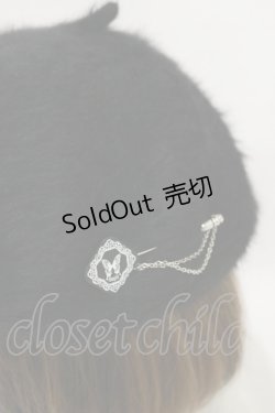 画像2: Sheglit / オリジナルベレー帽  黒 H-25-06-15-025-EL-AC-KB-ZT170