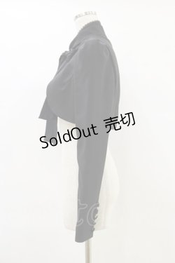 画像3: Sheglit / "Earl Grey"クラシカルボレロ M 黒 H-25-06-15-029-EL-TO-KB-ZH