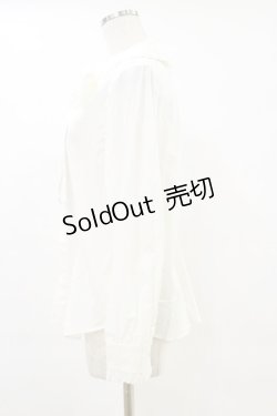 画像3: Jane Marple / Triple lace collar bow ribbon blouse  オフホワイト H-25-06-15-036-JM-BL-KB-ZH