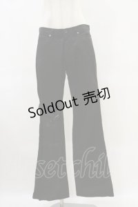 BPN FOR MEN / アシメベルトパンツ  ブラック H-25-06-15-039-GO-PA-KB-ZH