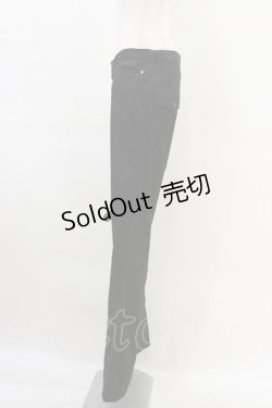 画像3: BPN FOR MEN / アシメベルトパンツ  ブラック H-25-06-15-039-GO-PA-KB-ZH