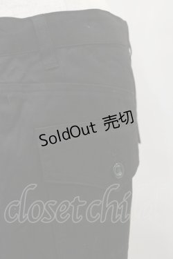 画像4: BPN FOR MEN / アシメベルトパンツ  ブラック H-25-06-15-039-GO-PA-KB-ZH