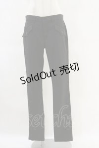 BPN FOR MEN / コウモリ風ポケットパンツ  ブラック H-25-06-15-040-GO-PA-KB-ZH