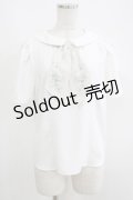 an another angelus / アイビーローズスカーフタイ付きブラウス Free OFF WHITE H-25-06-16-042-CA-BL-NS-ZH