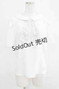 an another angelus / アイビーローズスカーフタイ付きブラウス Free OFF WHITE H-25-06-16-042-CA-BL-NS-ZH