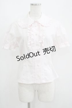 画像1: BABY,THE STARS SHINE BRIGHT / petiteフリルお袖取り外しブラウス free ピンク H-25-06-16-045-BA-BL-NS-ZH