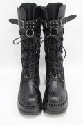 NieR Clothing / 厚底ブーツ EU39(約24.5cm) ブラック H-25-06-16-1001-PU-SH-KB-ZH