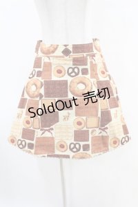 Emily Temple cute / ビスケット＆チョコスカート  オフシロ H-25-06-16-1036-ET-SK-KB-ZH