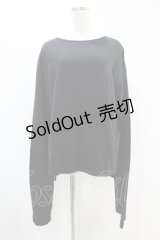 Na+H / バックベルトトップス  黒 H-25-06-16-1041-PU-TO-KB-ZH
