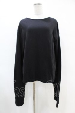 画像1: Na+H / バックベルトトップス  黒 H-25-06-16-1041-PU-TO-KB-ZH