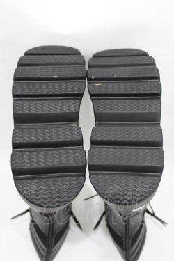 画像3: NieR Clothing / 厚底ブーツ EU39(約24.5cm) ブラック H-25-06-16-1001-PU-SH-KB-ZH