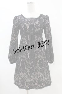 MILK / Michelle DRESS  ブラック H-25-06-16-1013-ML-OP-KB-ZT342