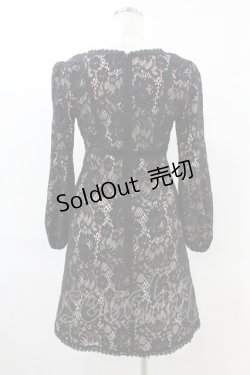 画像2: MILK / Michelle DRESS  ブラック H-25-06-16-1013-ML-OP-KB-ZT342