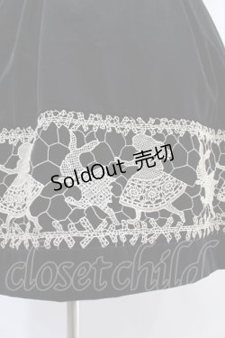 画像5: Jane Marple / ロイヤル別珍アリスレースのスクエアドレス  クロ H-25-06-16-1018-JM-OP-KB-ZH